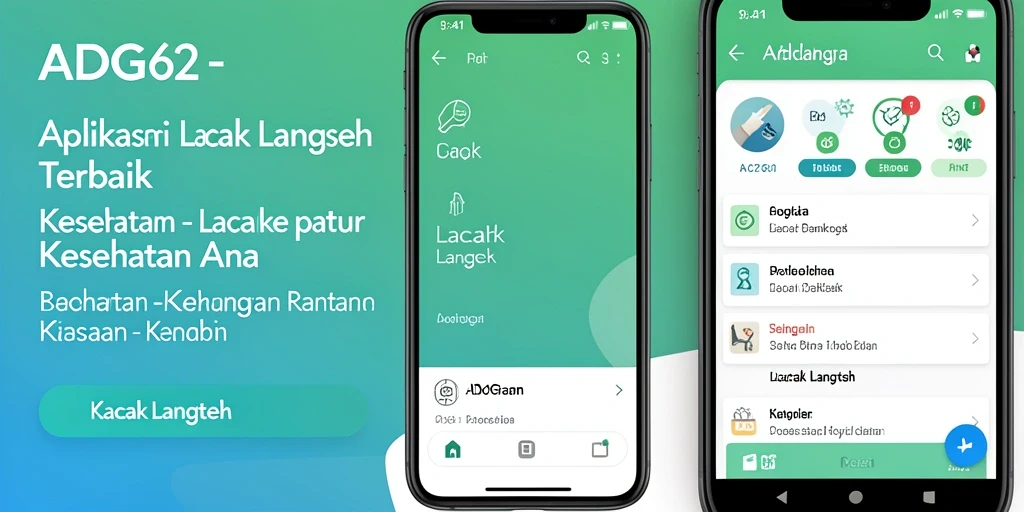 Tampilan antarmuka utama ADG62 untuk pelacakan langkah yang intuitif.