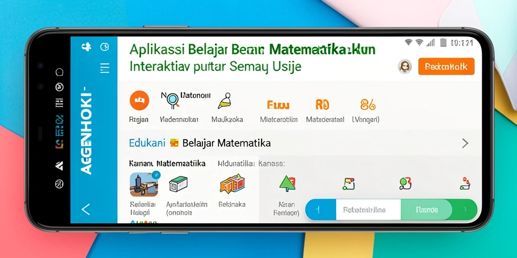 Tampilan antarmuka AGENHOKI yang user-friendly dan interaktif.