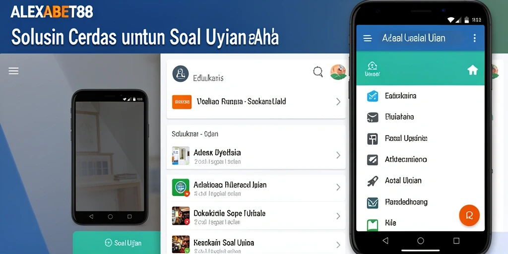 Tampilan antarmuka aplikasi ALEXABET88 yang interaktif dan menarik.