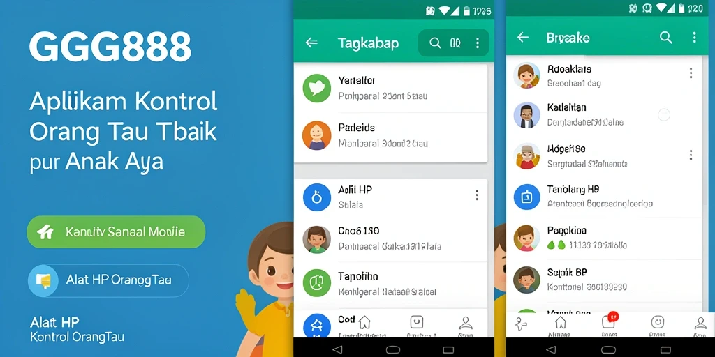 Tampilan antarmuka GGG888 untuk kontrol orang tua yang sederhana dan efektif.