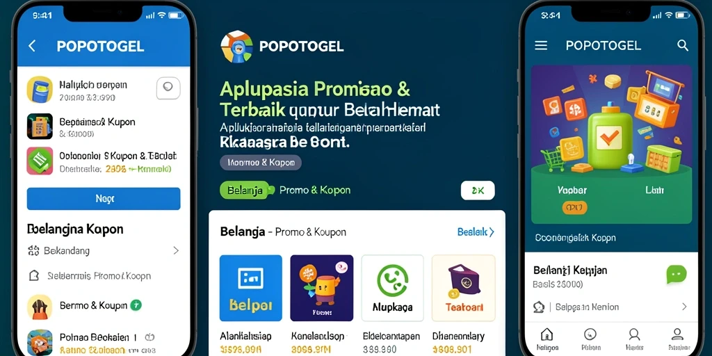 Tampilan antarmuka aplikasi POPOTOGEL yang intuitif dan mudah digunakan.